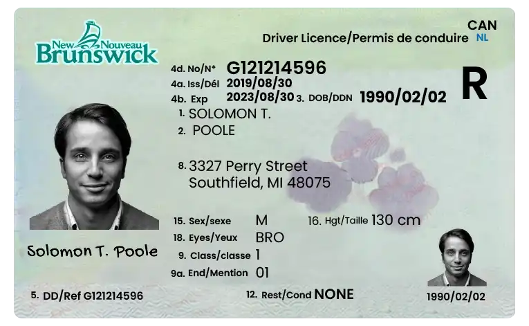 Truck License New Brunswick